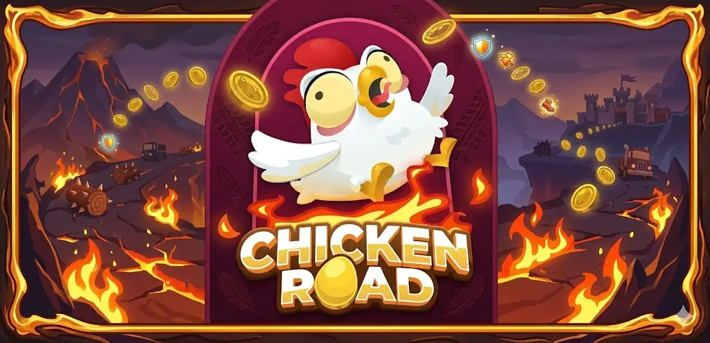 Chicken road játék képernyő
